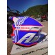 CASCO DA CROSS AIROH WRAAP BROKEN BLU E ROSSO