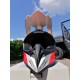 CASCO MOTO CROSS AIROH SWITCH SIGN RED GLOSS