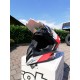 CASCO MOTO CROSS AIROH SWITCH SIGN RED GLOSS