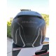 CASCO JET TWISTER CON VISIERA E OCCHIALI DA SOLE COLORE NERO GRIGIO